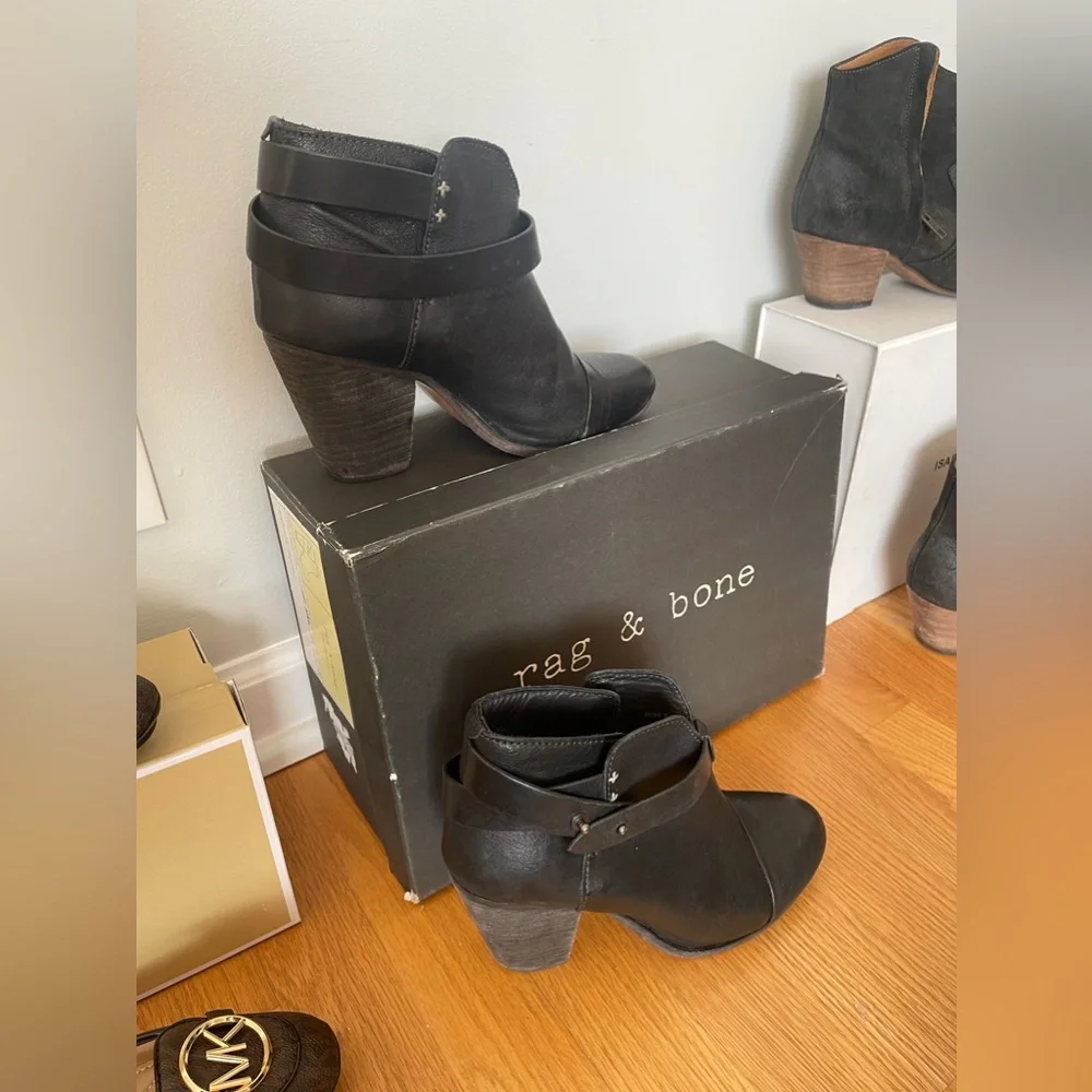 Rag & Bone Harrow Booties - Picture 2 of 4